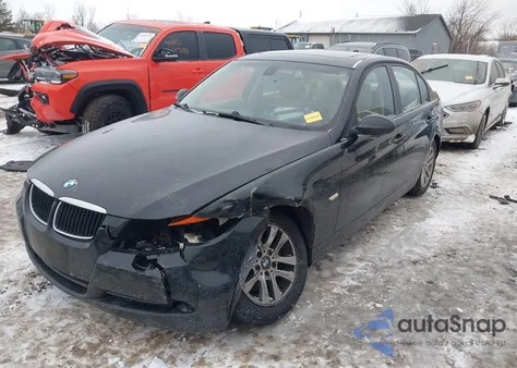 2006 BMW 325Xi from USA, damaged, VIN WBAVD13576KT79905
